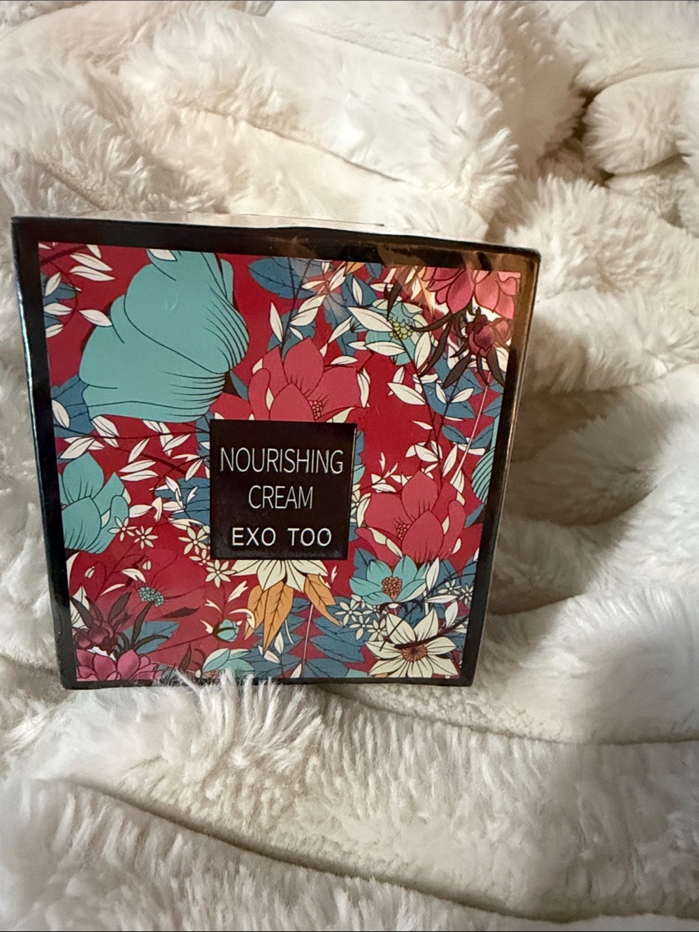 Nourishing Cream — Red Floral Moisturizer